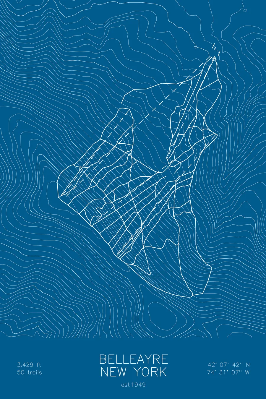 Belleayre, Blue colorway