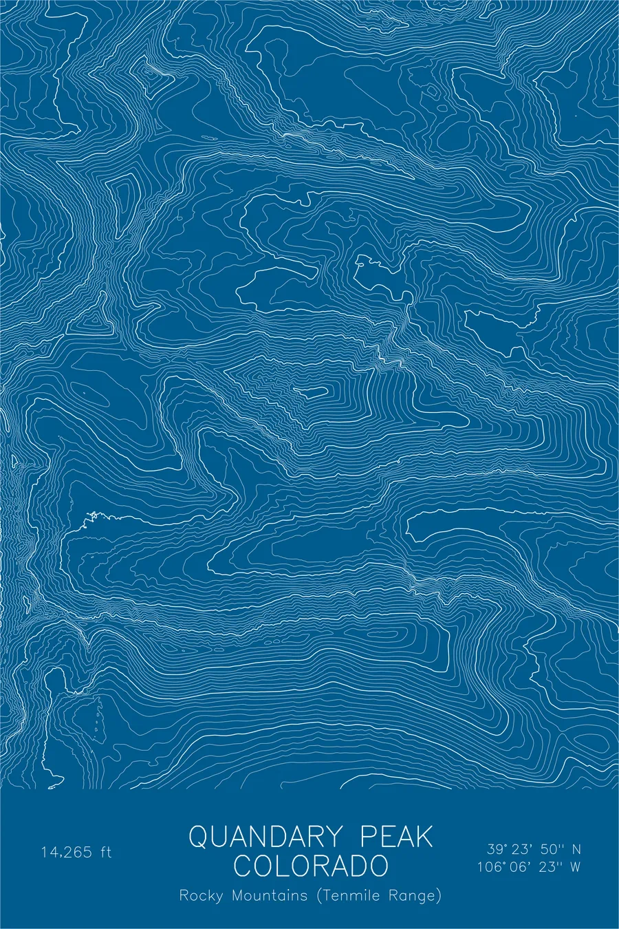 Quandary Peak, Blue colorway