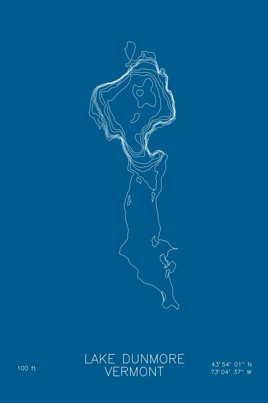 Lake Dunmore, Blue colorway