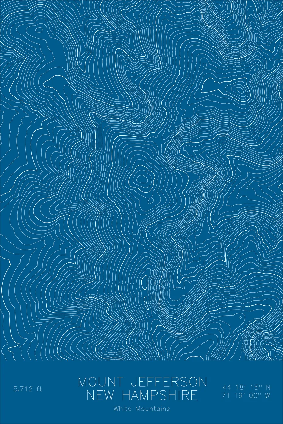 Mount Jefferson, Blue colorway