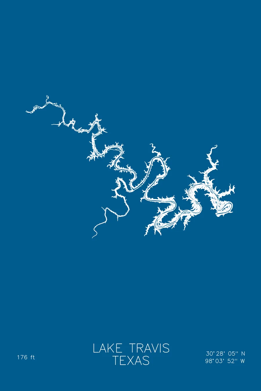 Lake Travis, Blue colorway