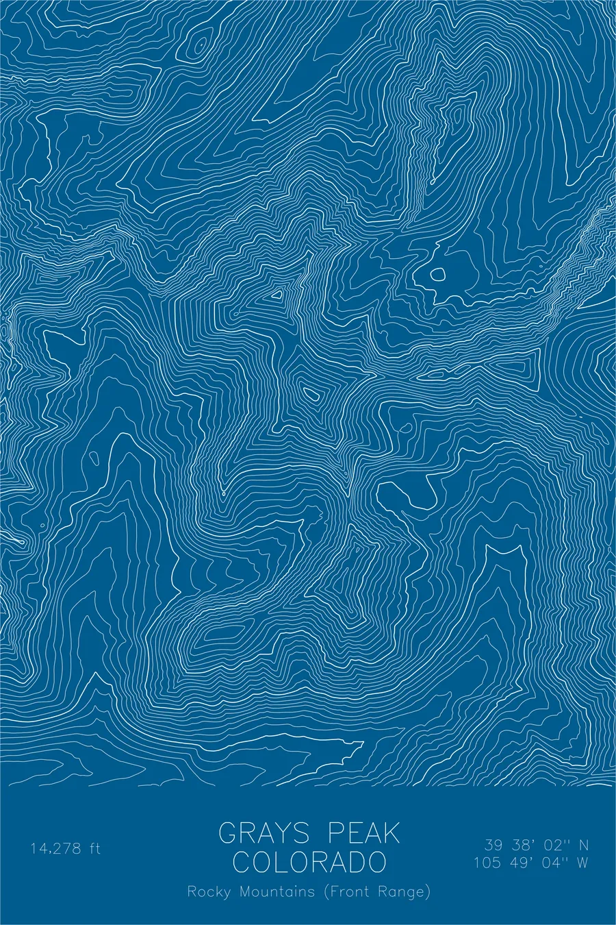 Grays Peak, Blue colorway
