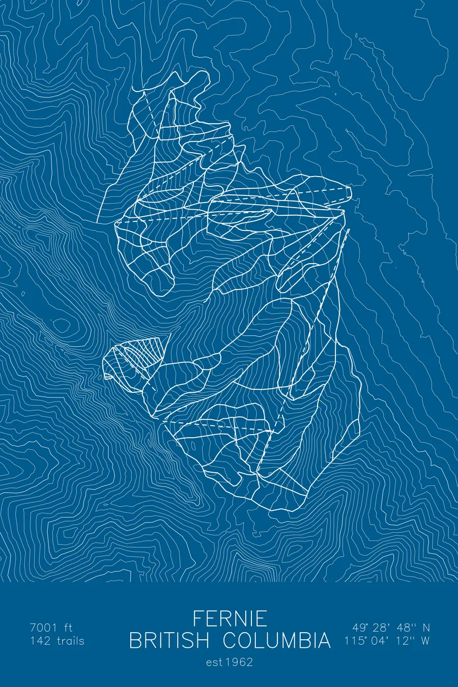 Fernie, Blue colorway