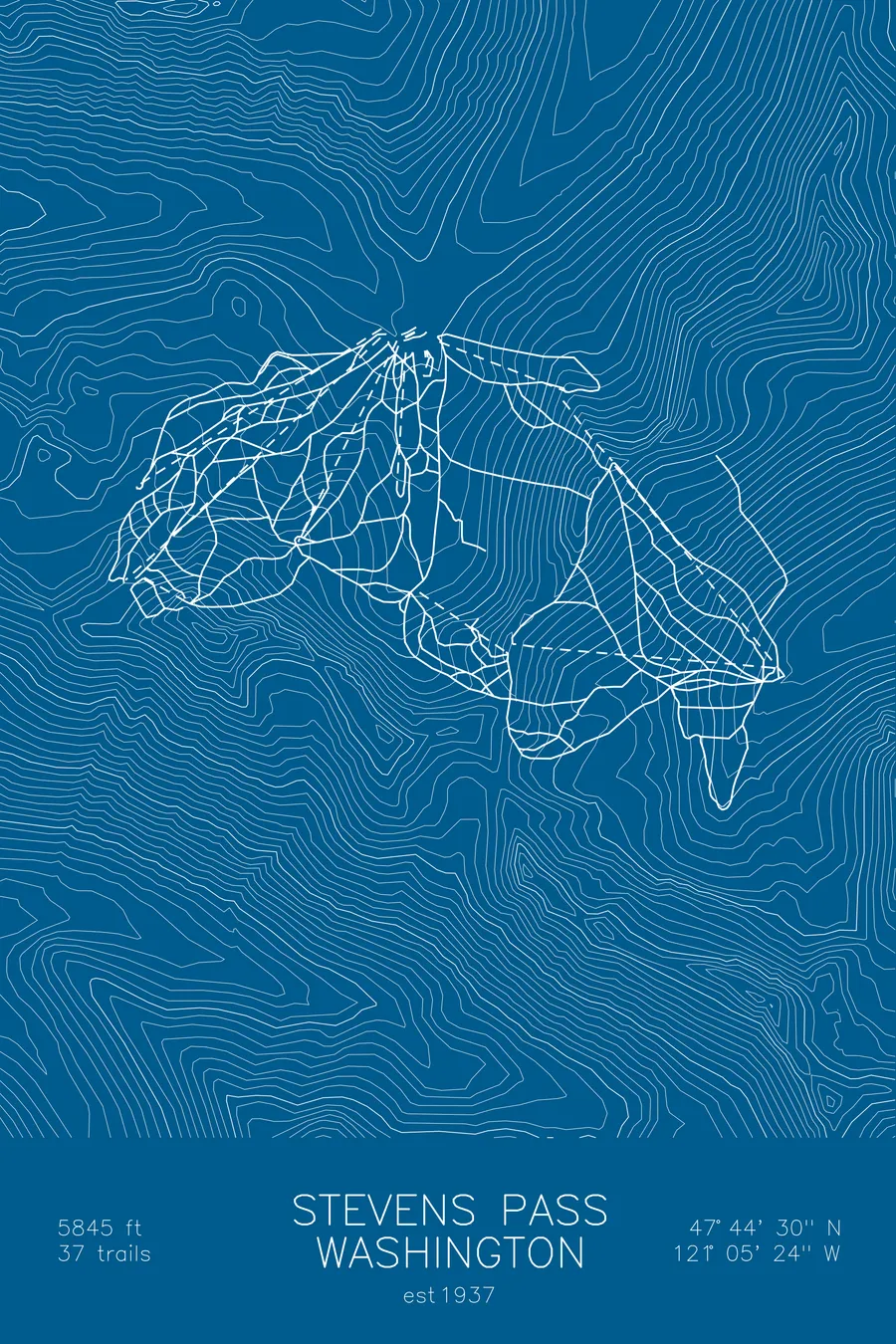 Stevens Pass, Blue colorway
