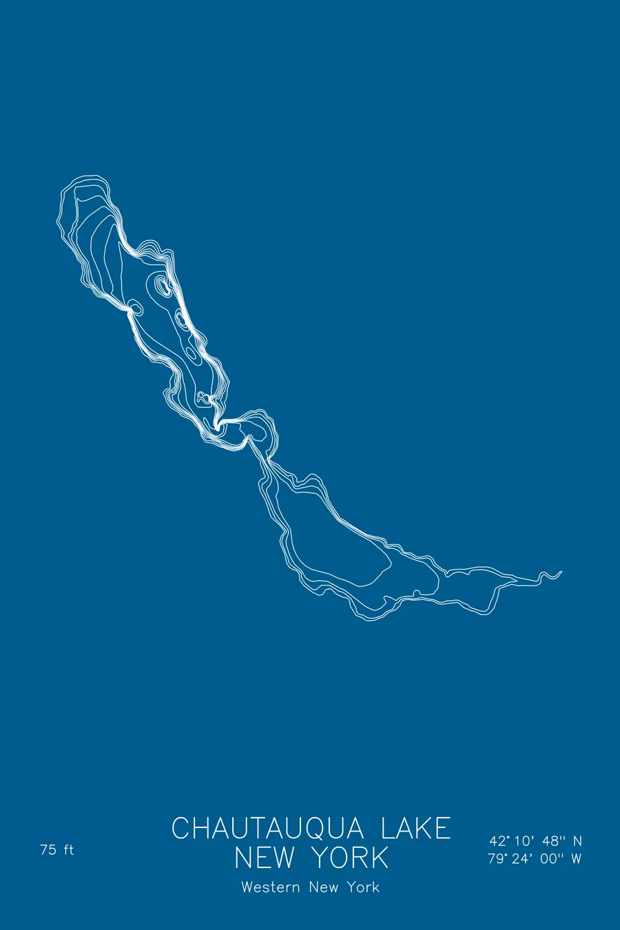 Chautauqua Lake, Blue colorway