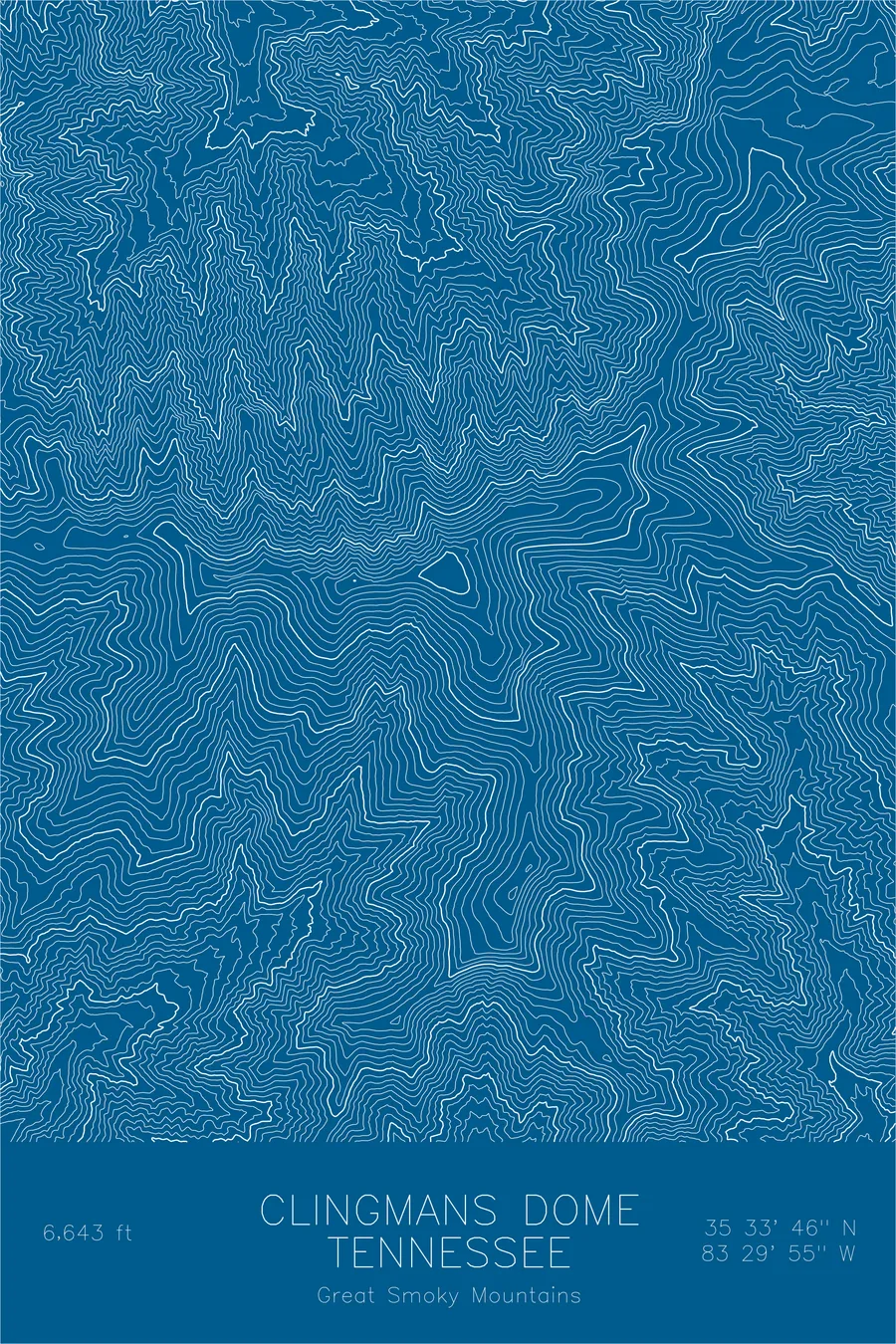 Clingmans Dome, Blue colorway