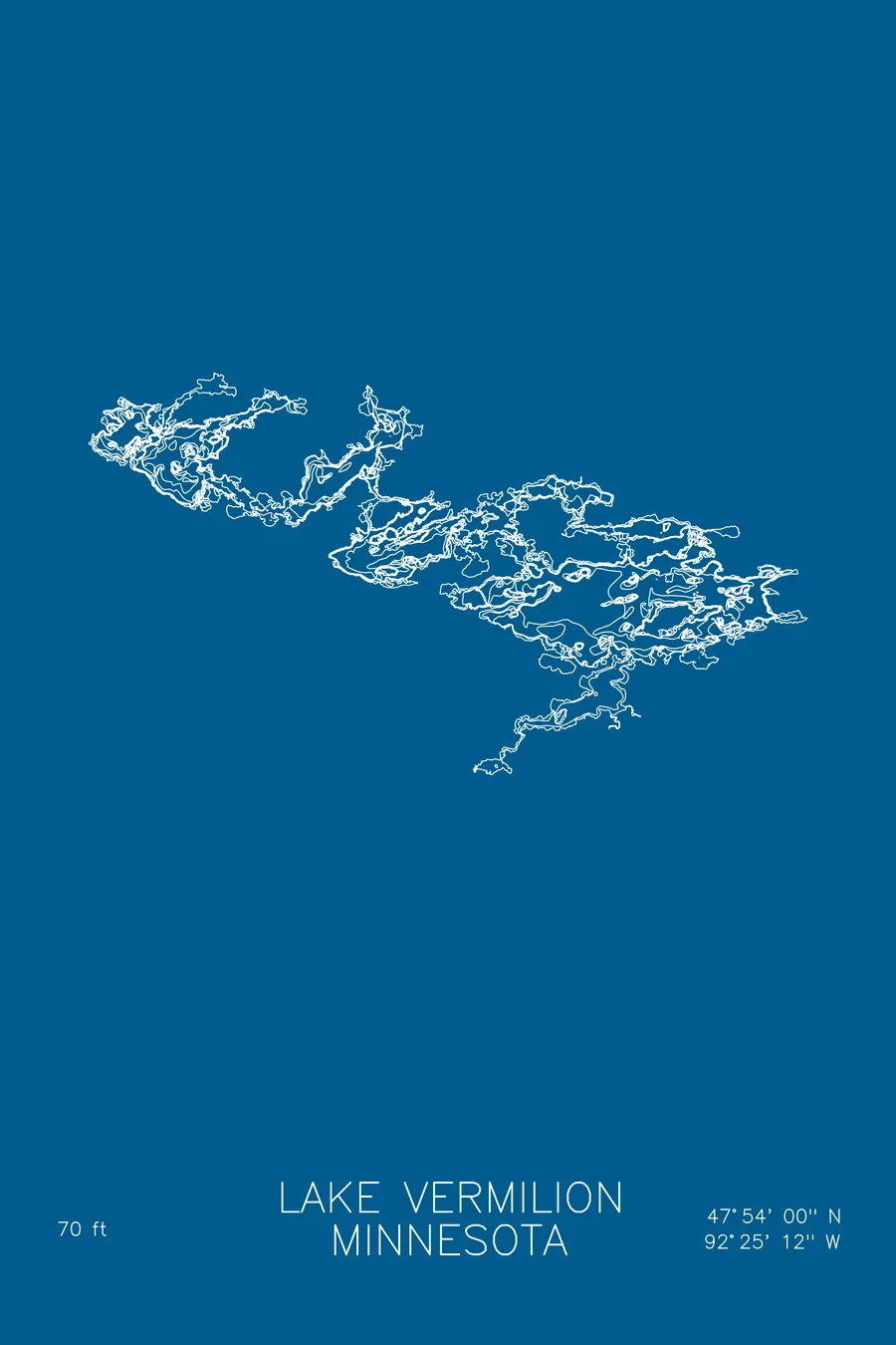 Lake Vermilion, Blue colorway