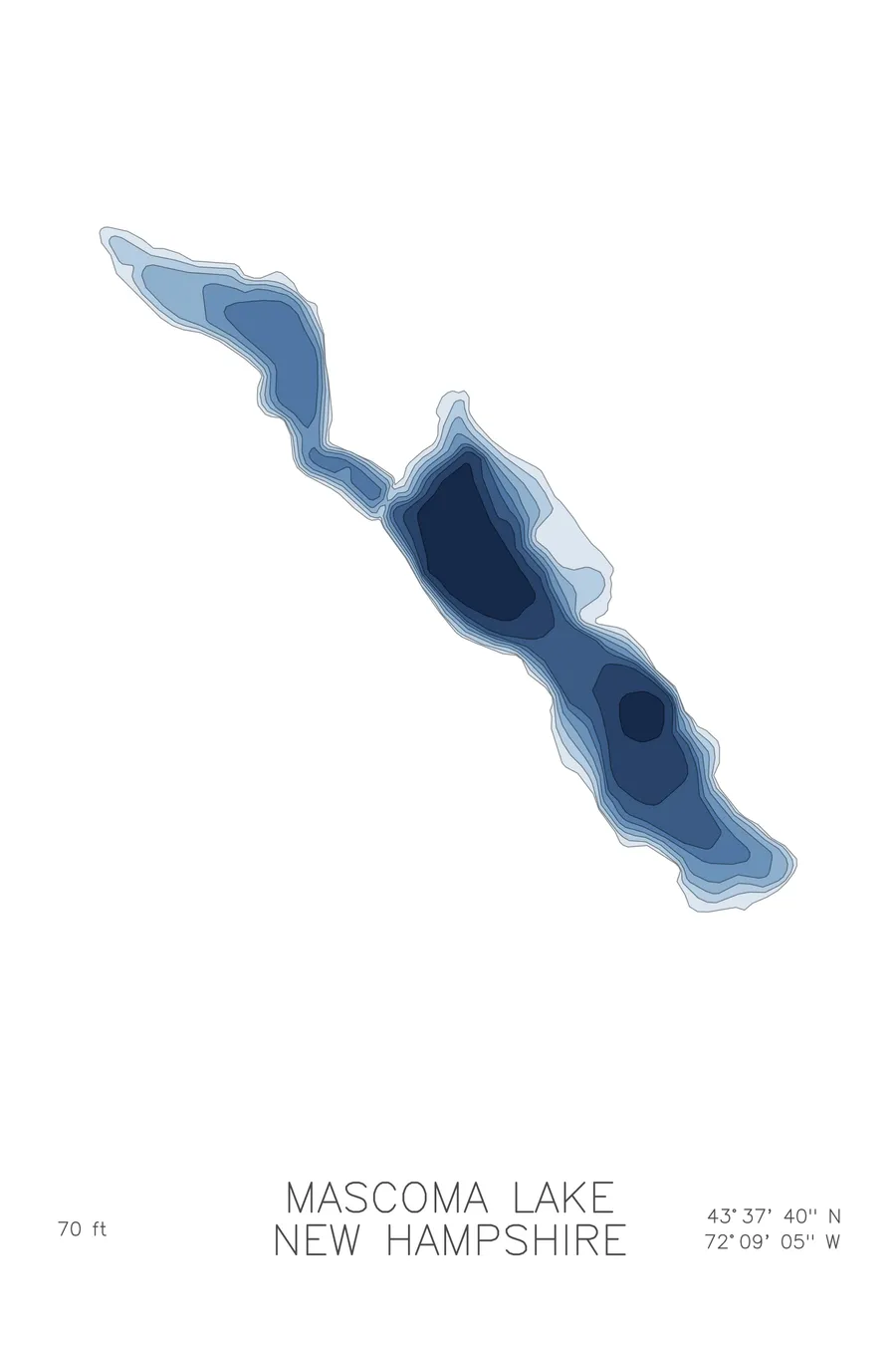 Mascoma Lake, Deep colorway