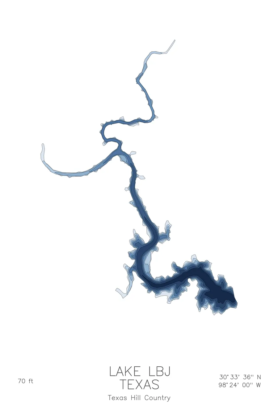 Lake LBJ, Deep colorway