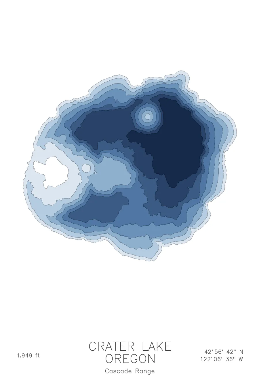 Crater Lake, Deep colorway