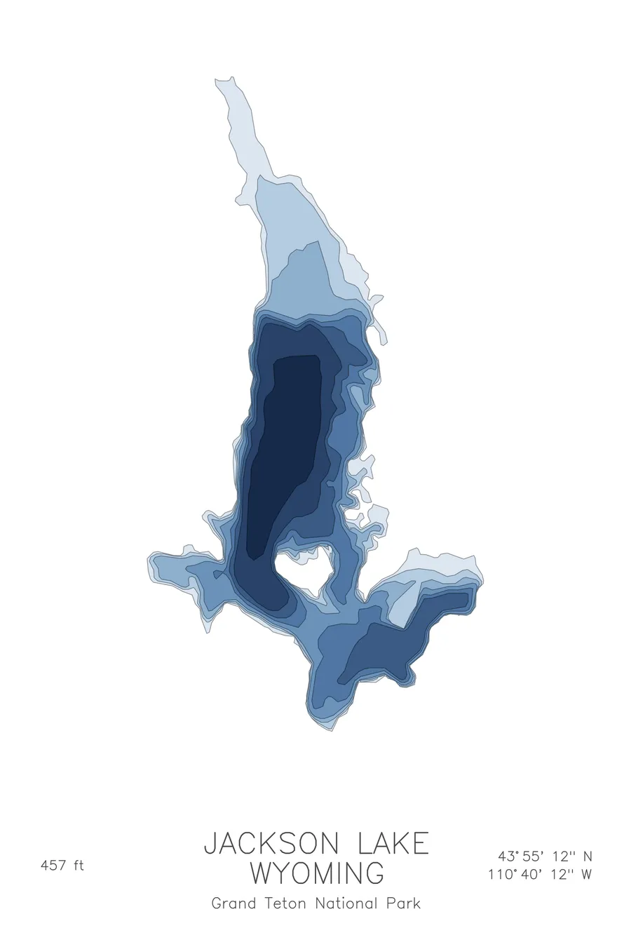 Jackson Lake, Deep colorway