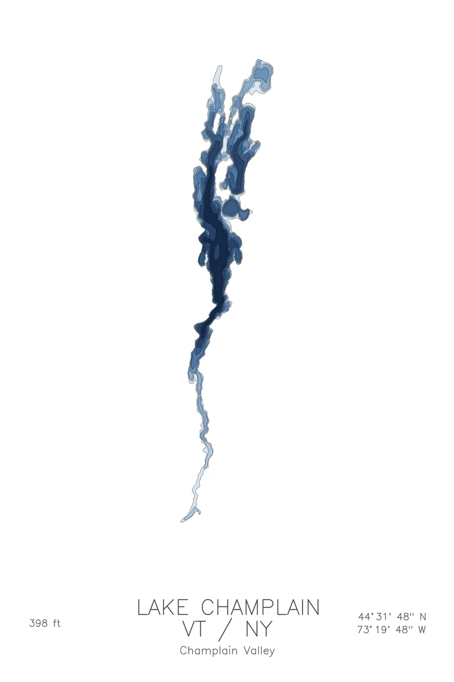 Lake Champlain, Deep colorway