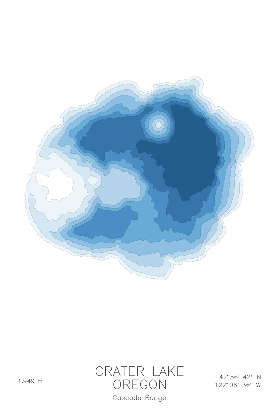 Crater Lake, Glacier colorway