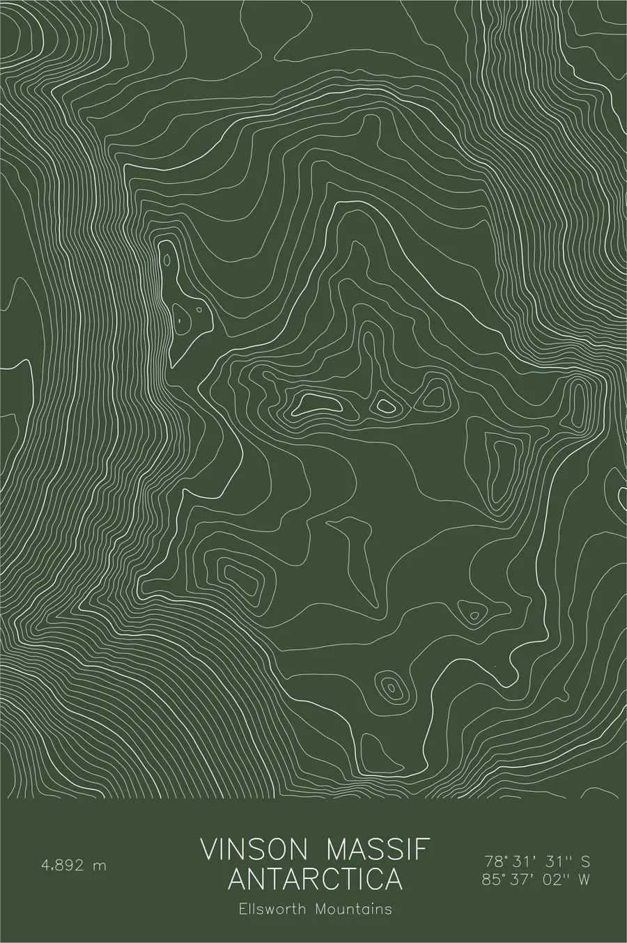 Vinson Massif, Green colorway