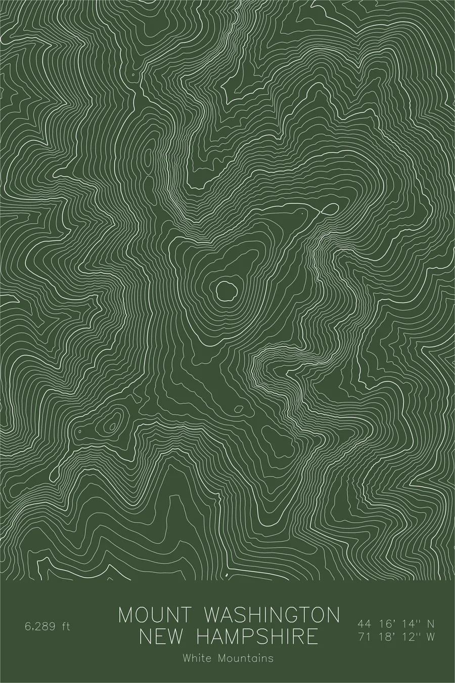 Mount Washington, Green colorway