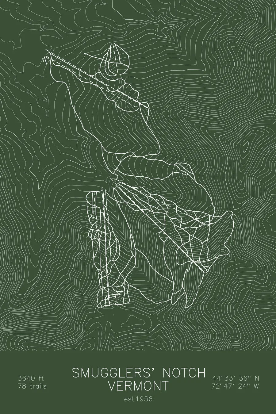 Smugglers' Notch, Green colorway