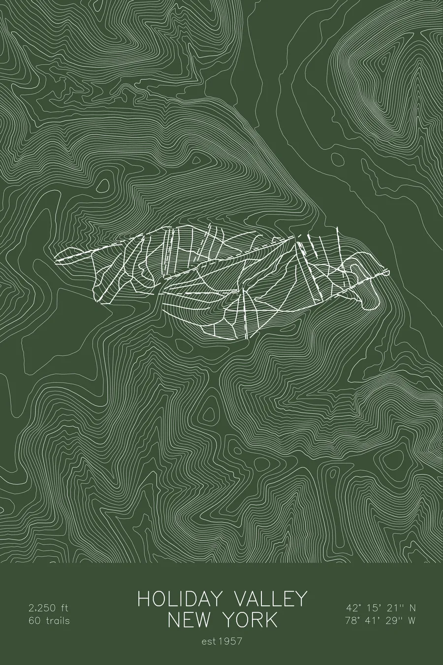 Holiday Valley, Green colorway