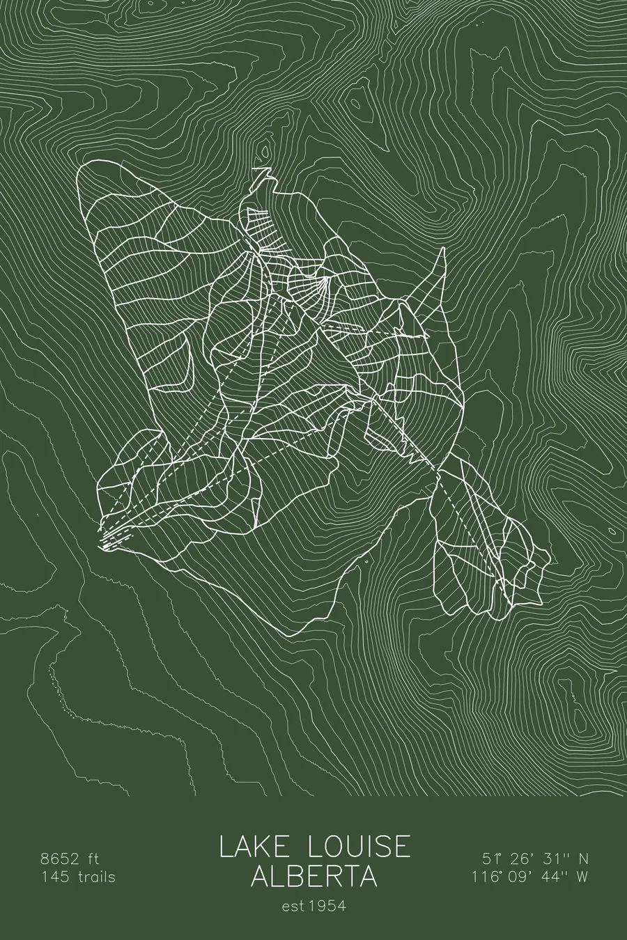Lake Louise, Green colorway