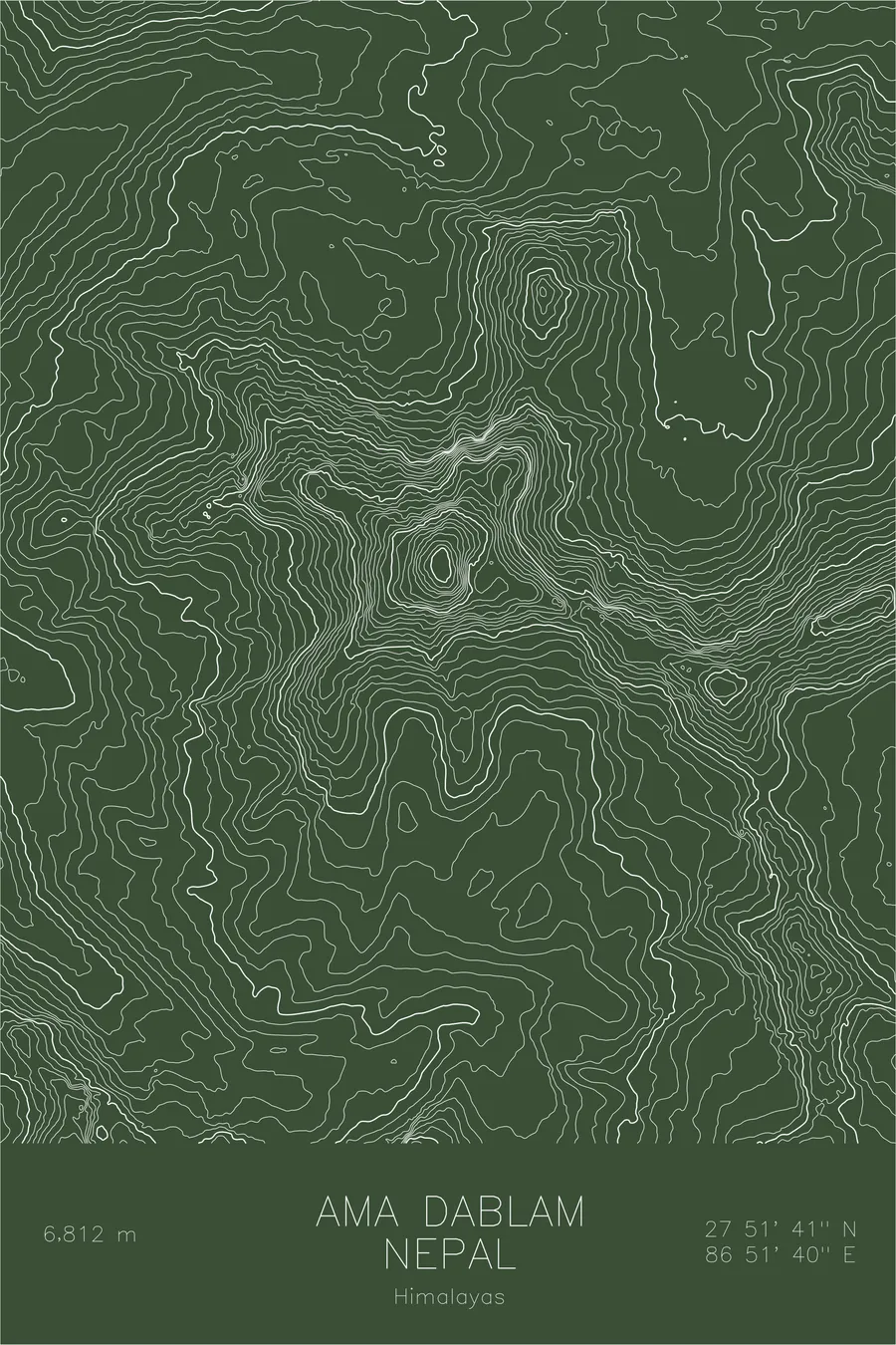Ama Dablam, Green colorway