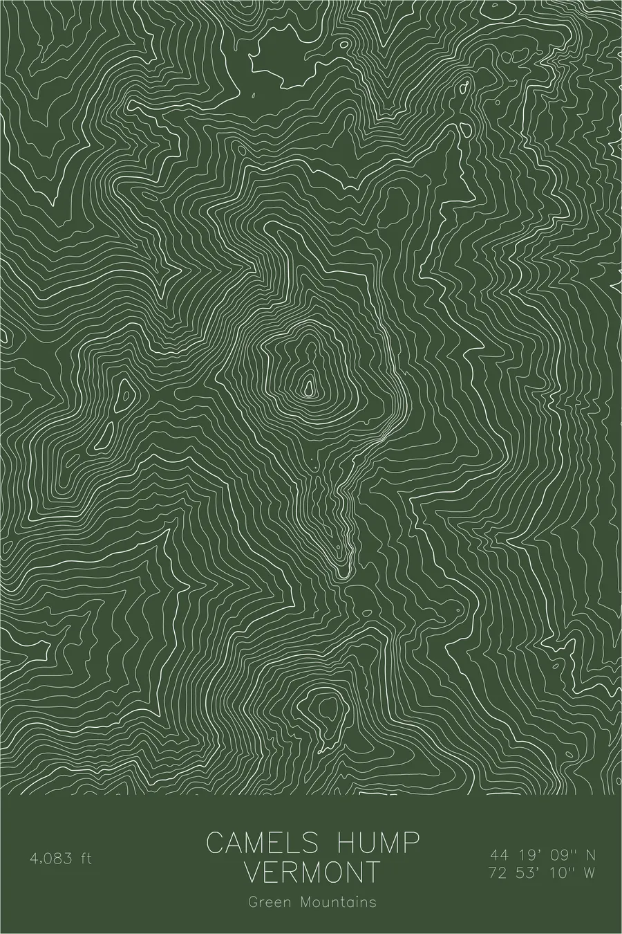 Camel's Hump, Green colorway