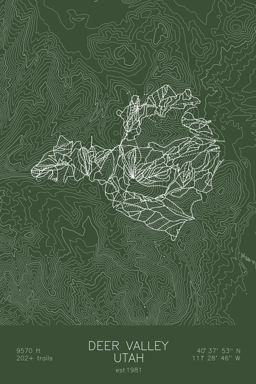 Deer Valley, Green colorway