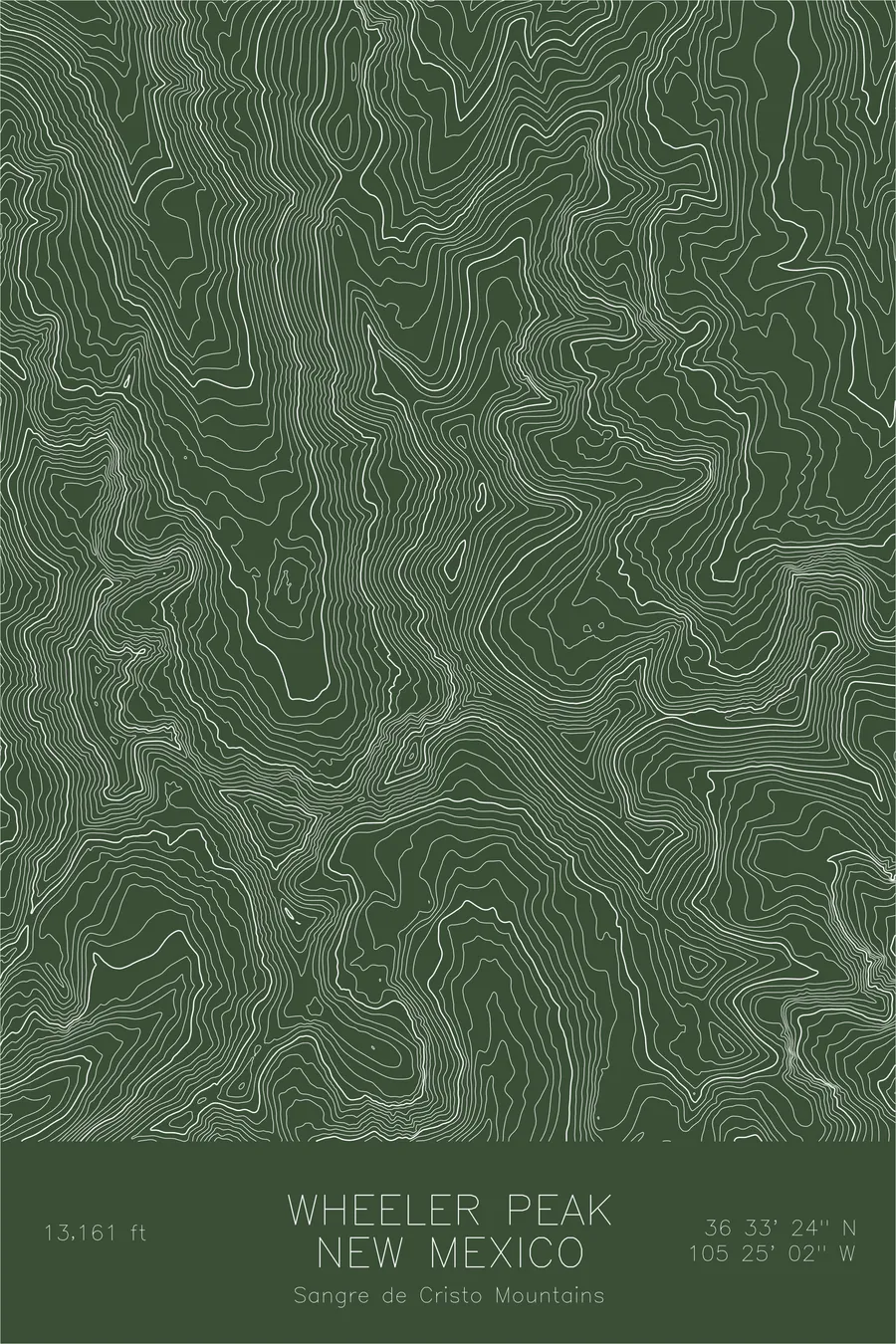Wheeler Peak, Green colorway