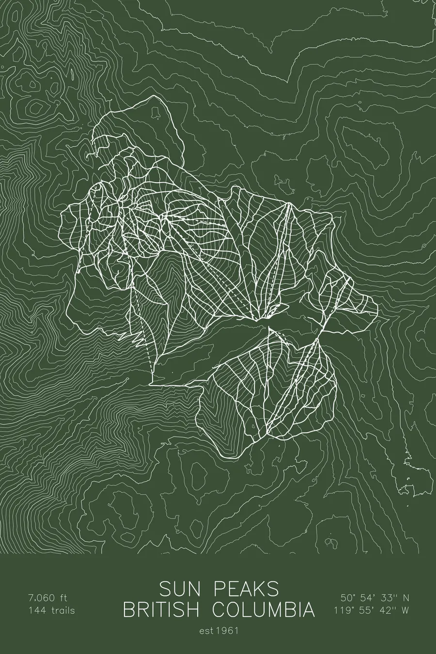 Sun Peaks, Green colorway