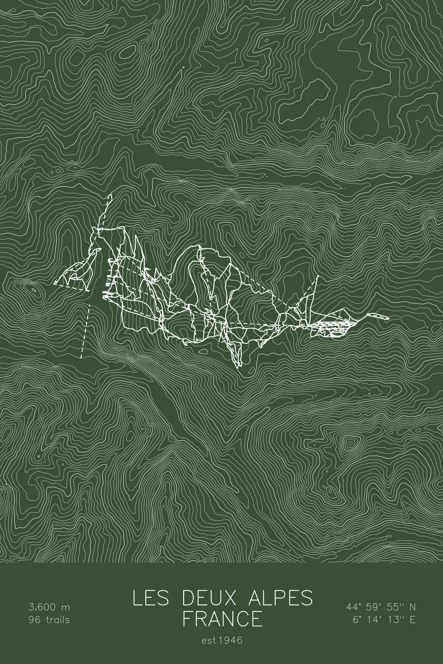 Les Deux Alpes, Green colorway