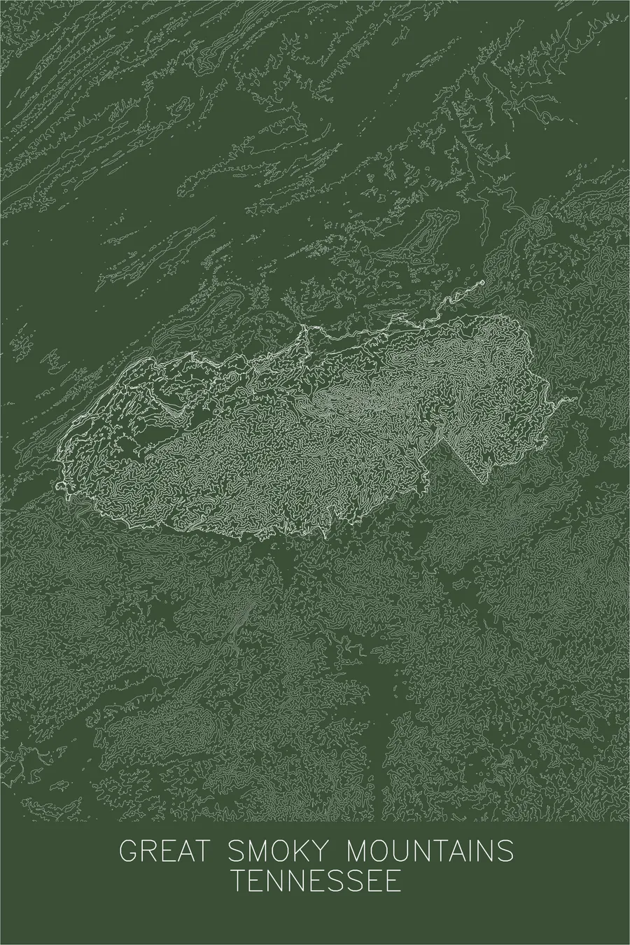 Great Smoky Mountains National Park, Green colorway