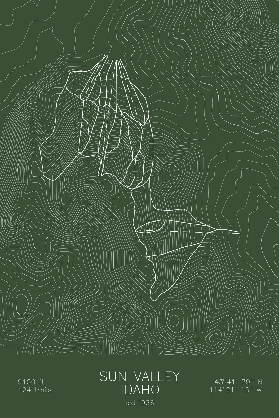 Sun Valley, Green colorway