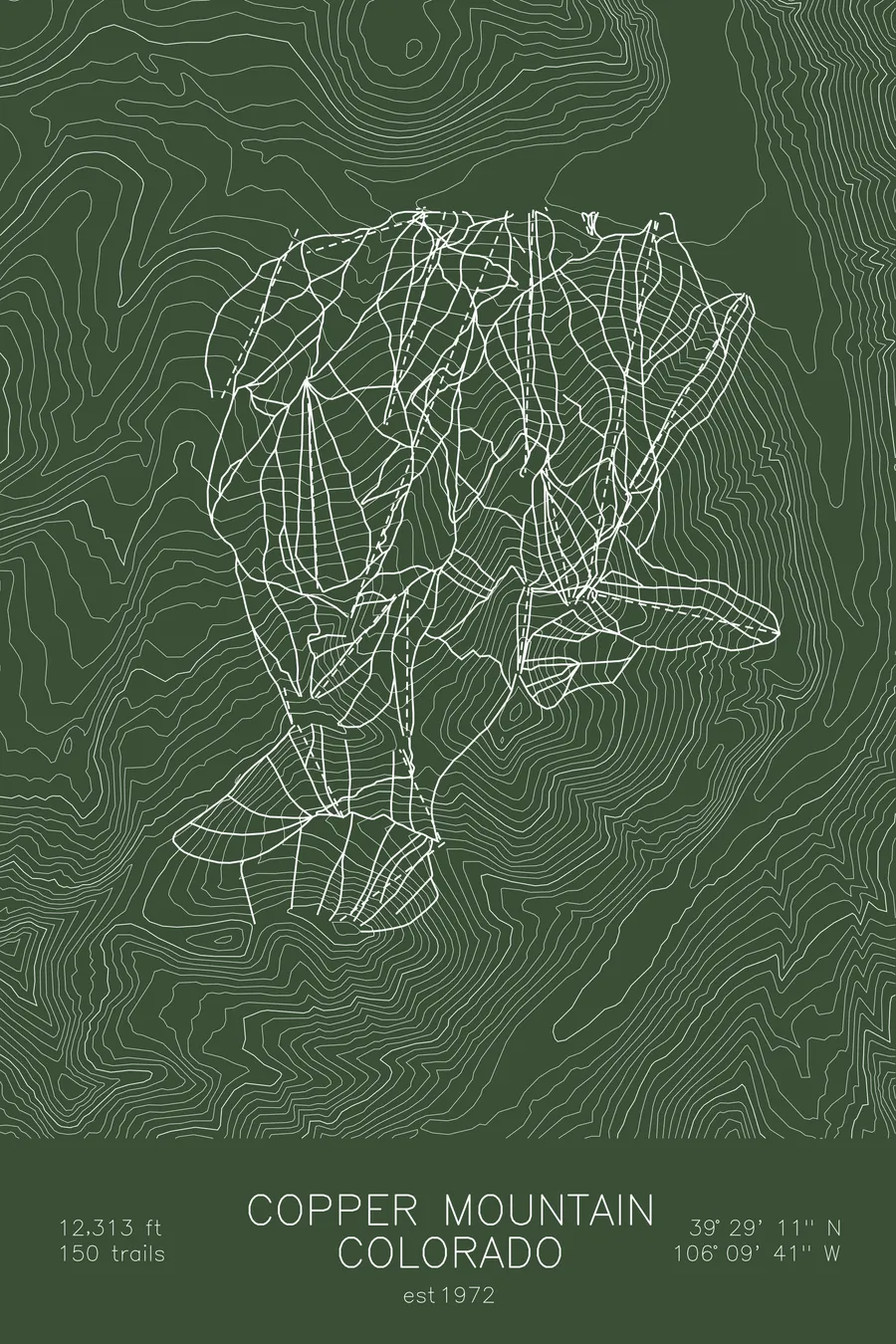 Copper Mountain, Green colorway