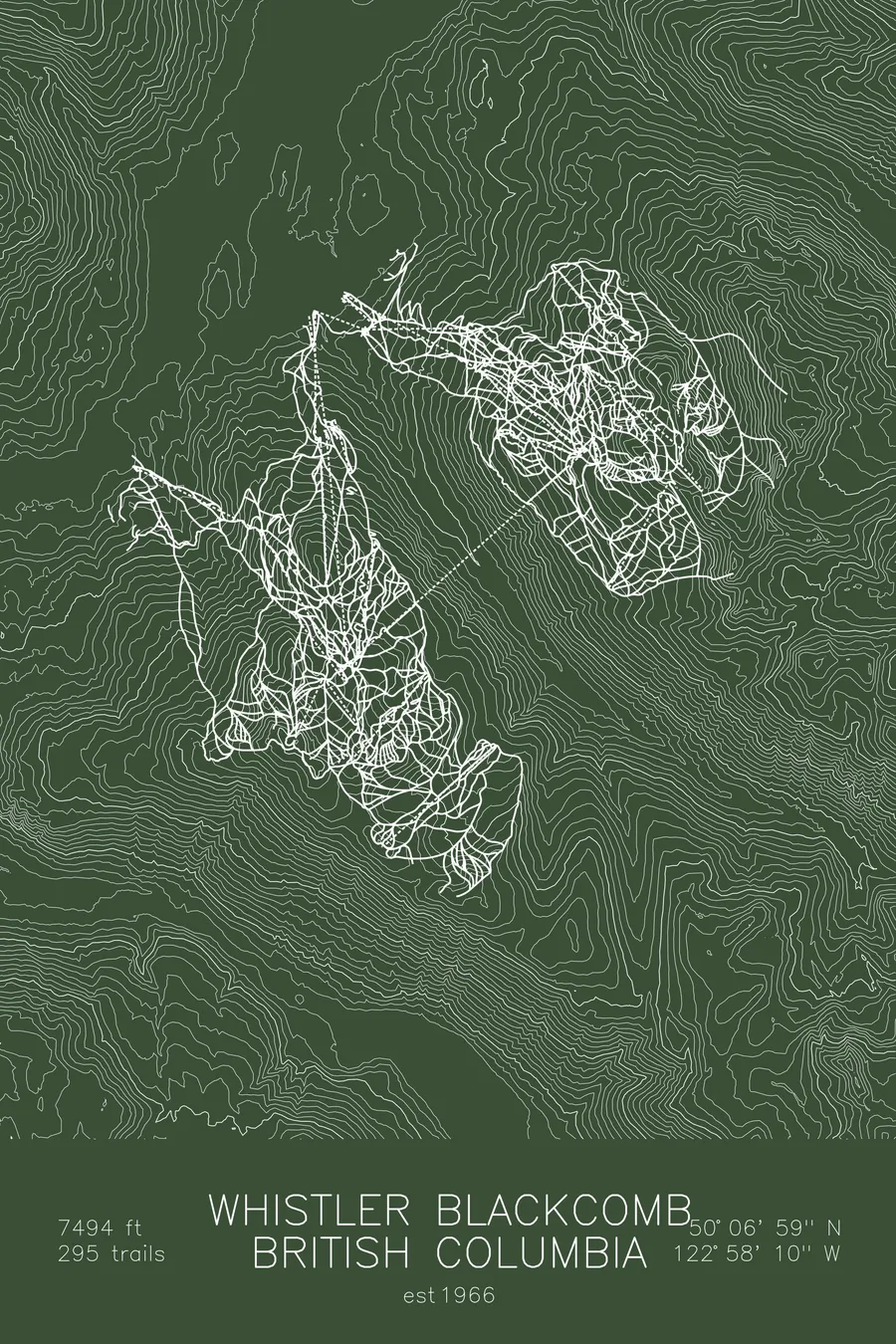 Whistler Blackcomb, Green colorway
