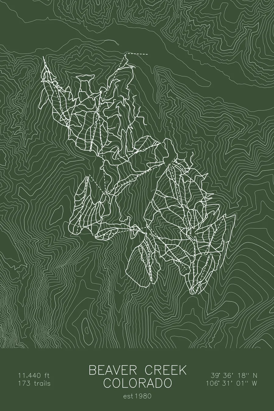 Beaver Creek, Green colorway