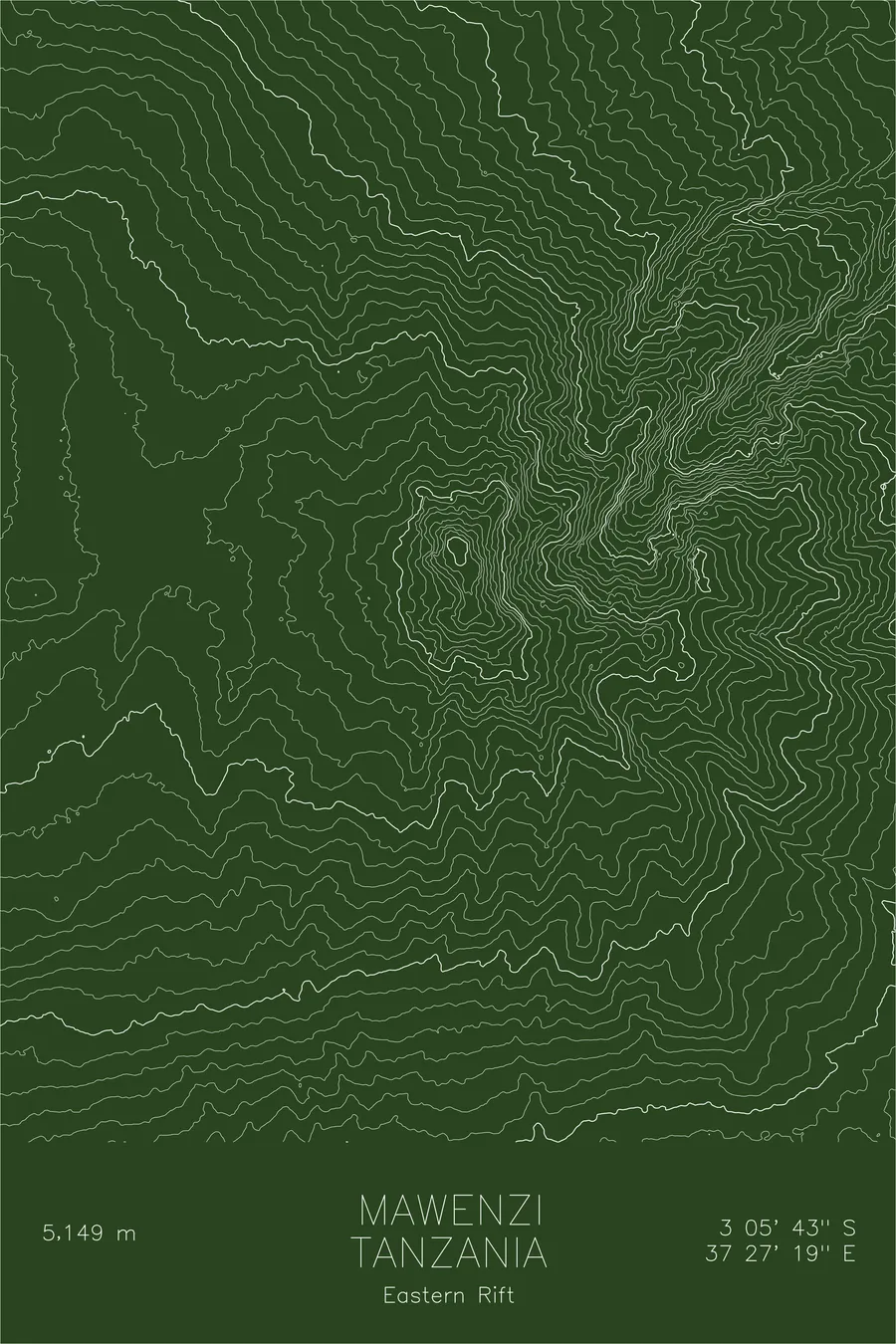 Mount Kilimanjaro — Mawenzi — Green