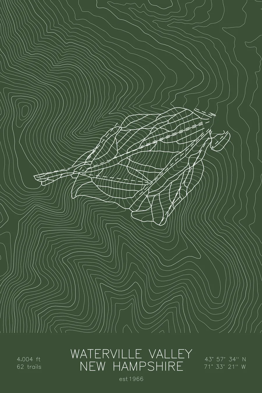 Waterville Valley, Green colorway