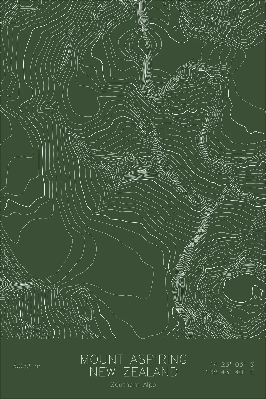 Mount Aspiring, Green colorway