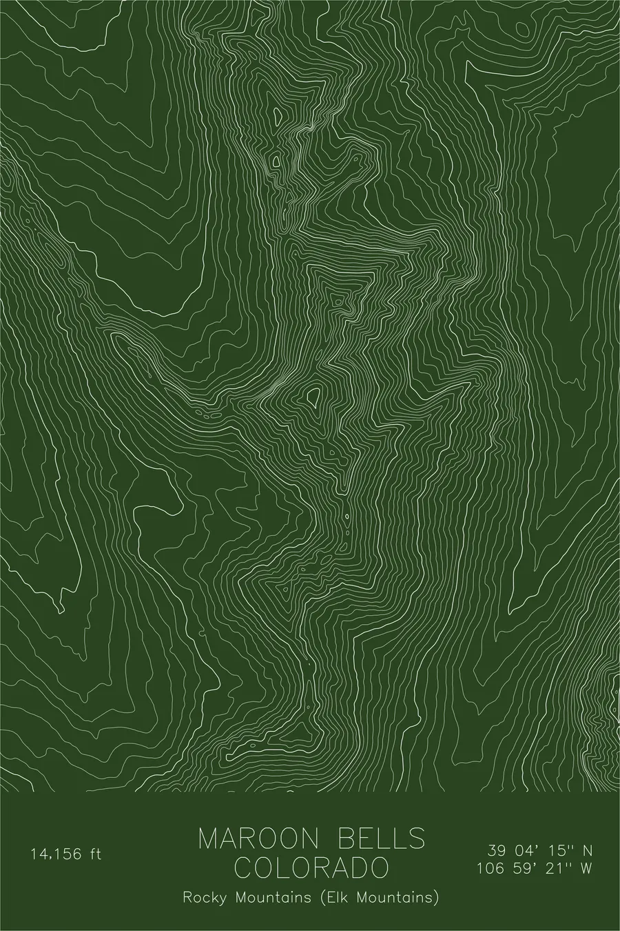 Maroon Bells — Green