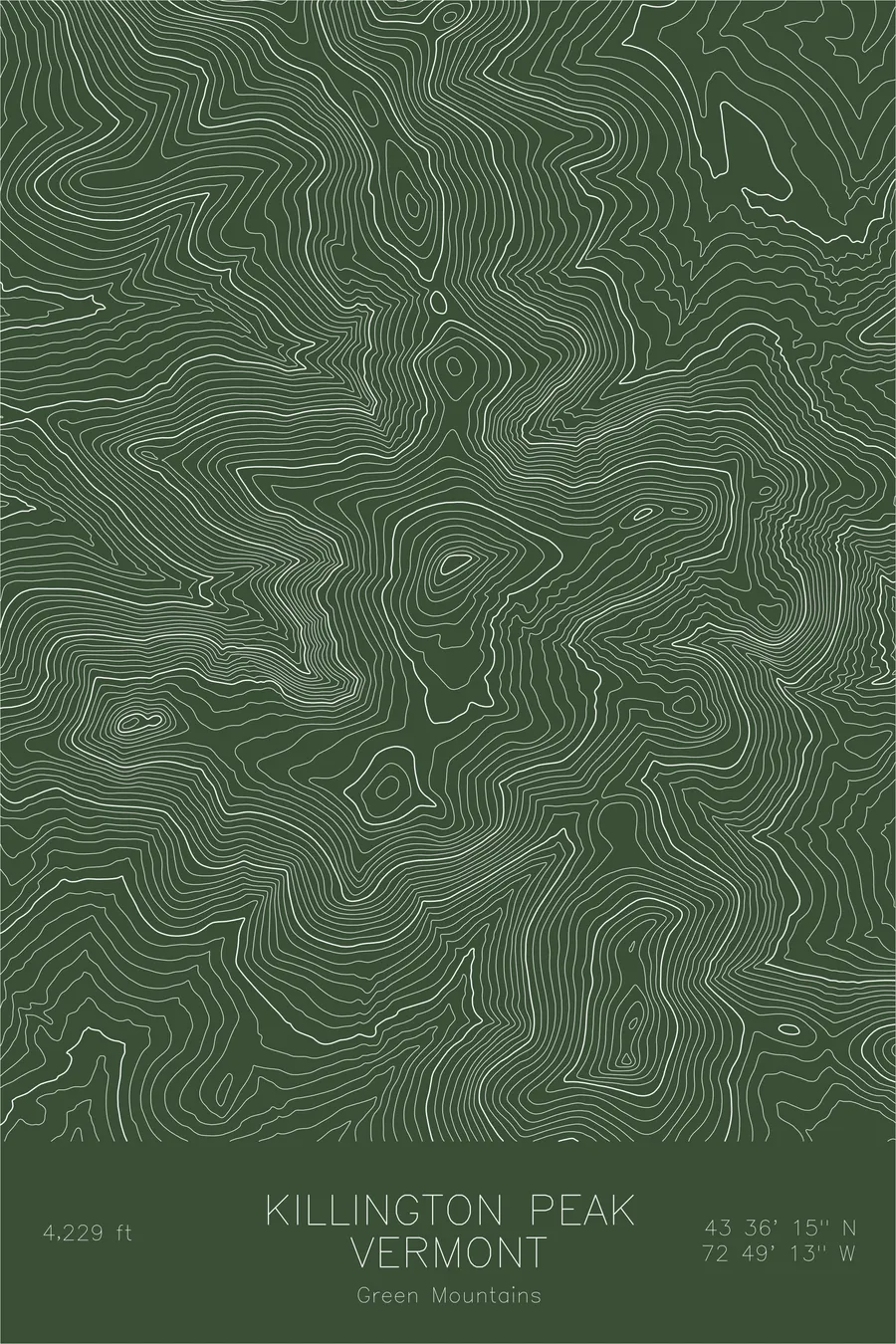 Killington Peak, Green colorway