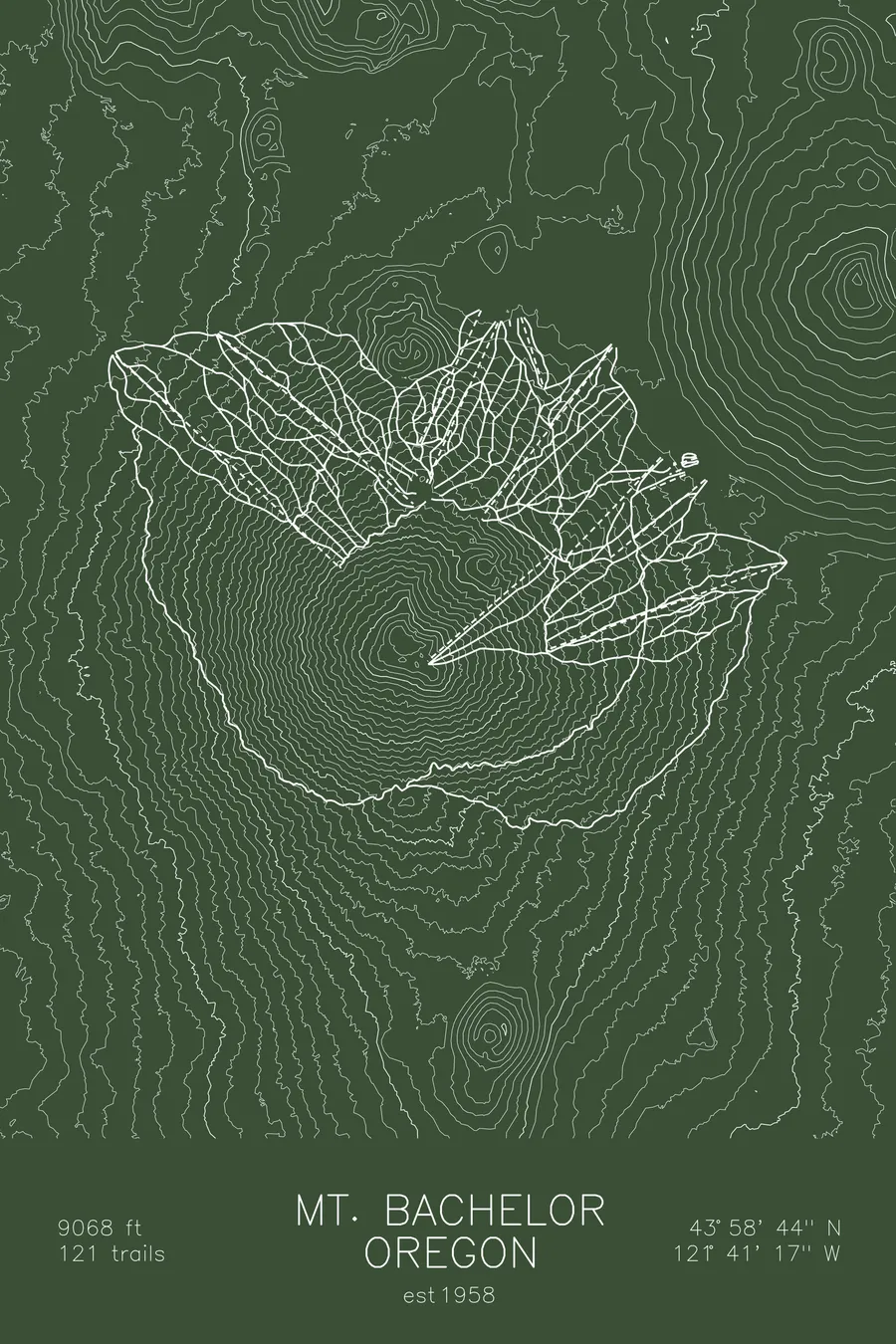 Mt. Bachelor, Green colorway