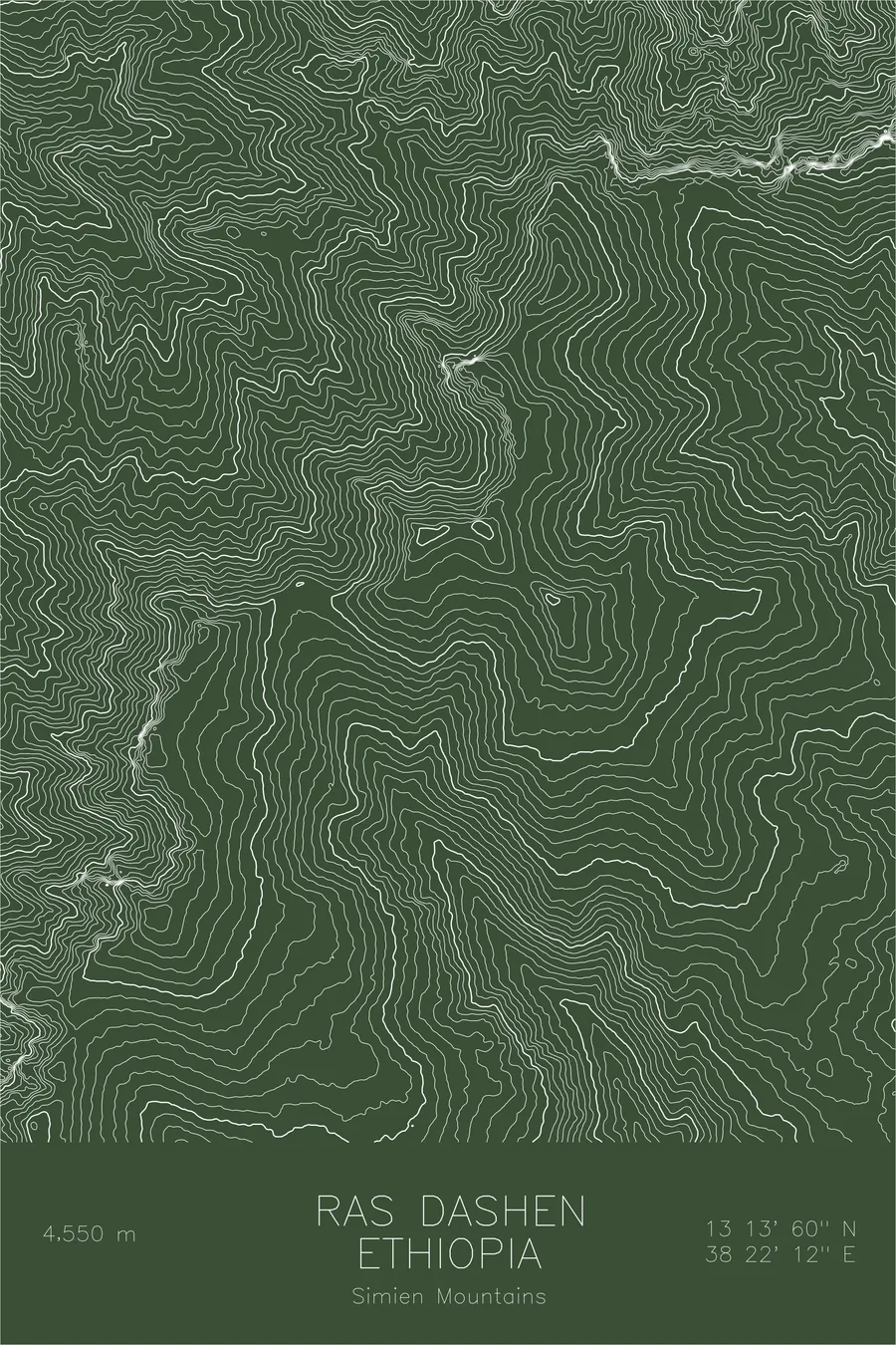 Ras Dashen, Green colorway