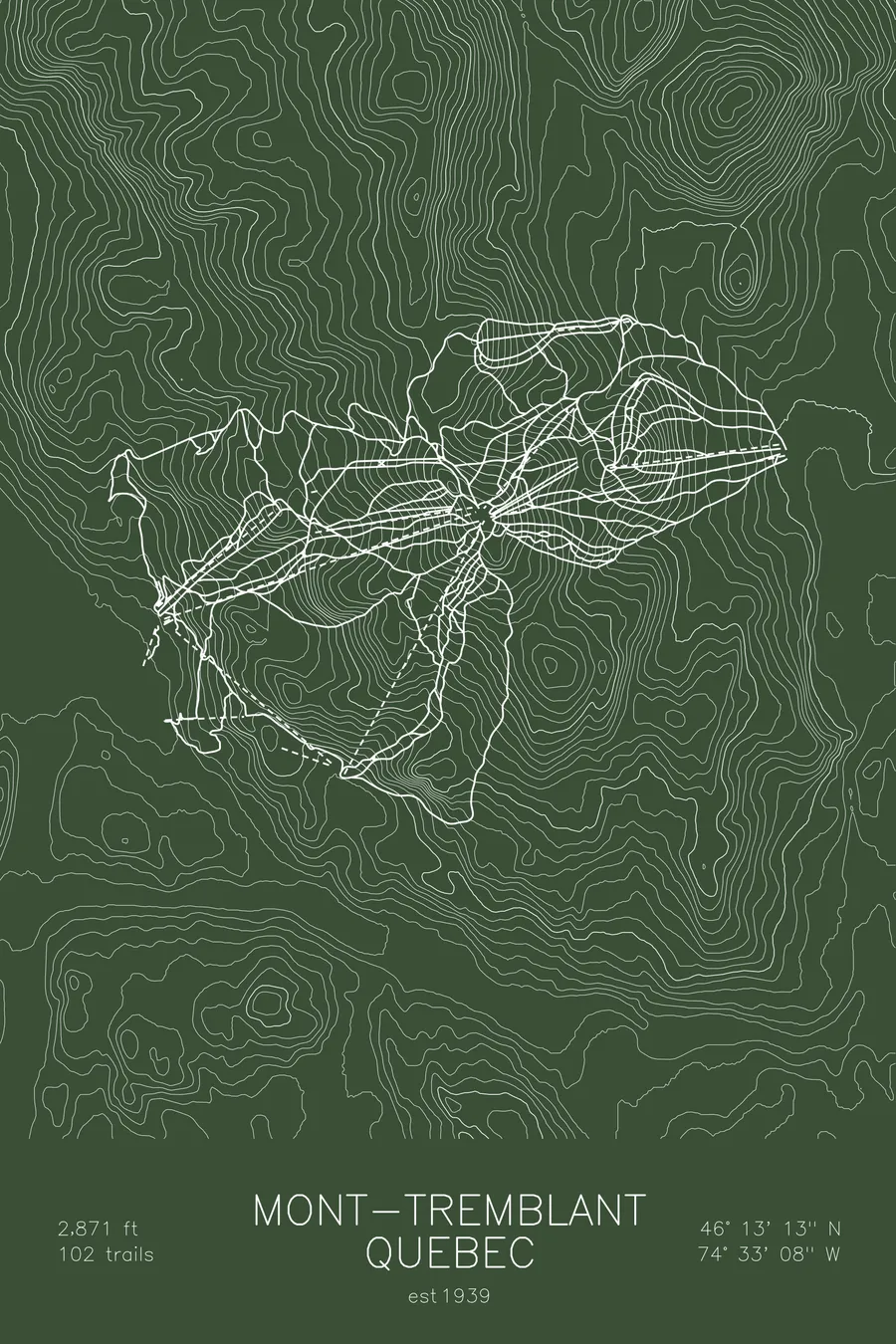 Mont-Tremblant, Green colorway