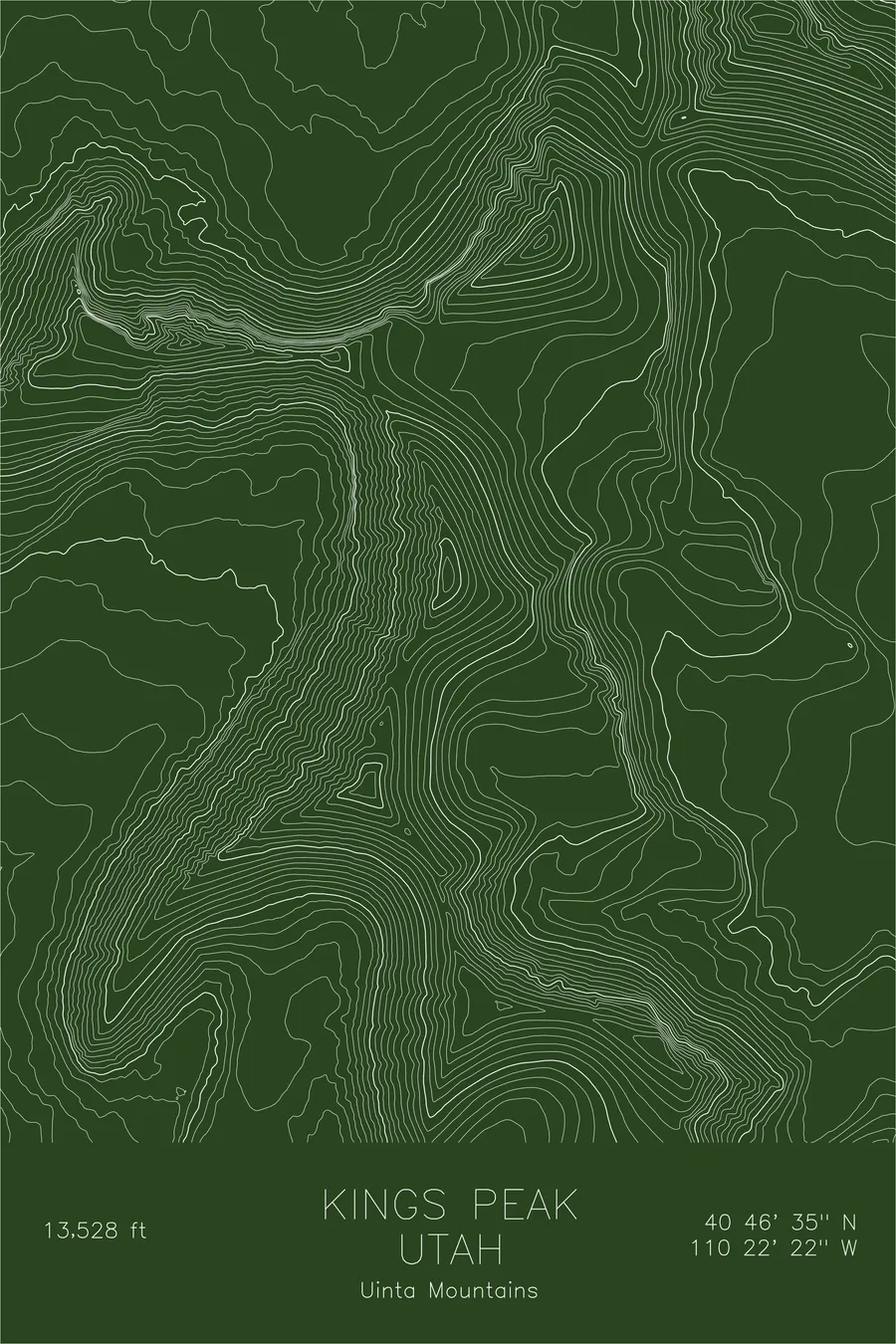 Kings Peak, Green colorway
