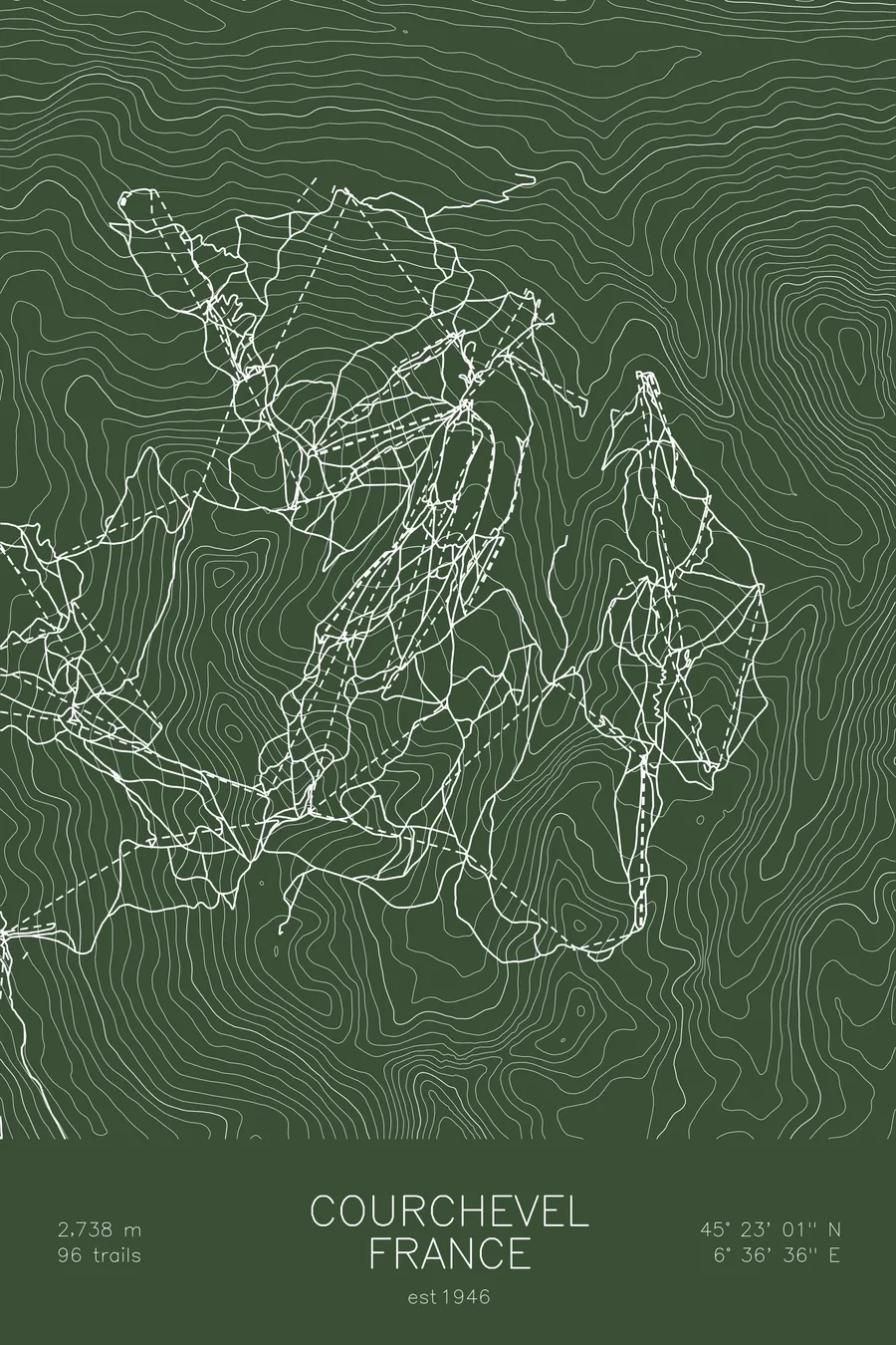 Courchevel, Green colorway