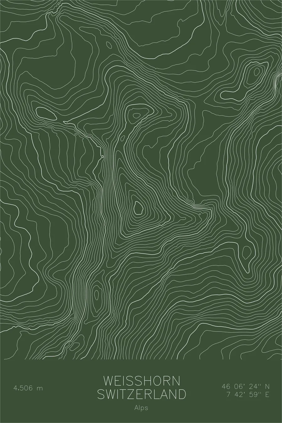 Weisshorn, Green colorway