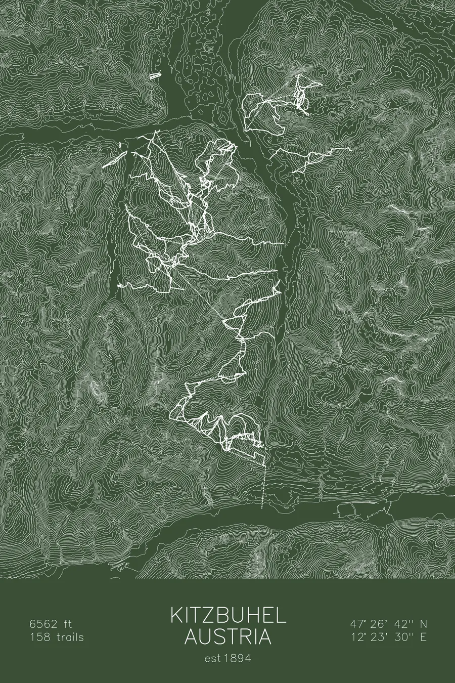 Kitzbühel, Green colorway