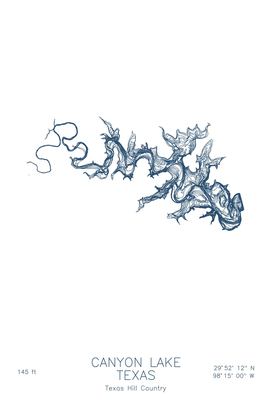 Canyon Lake, Lake Blue colorway