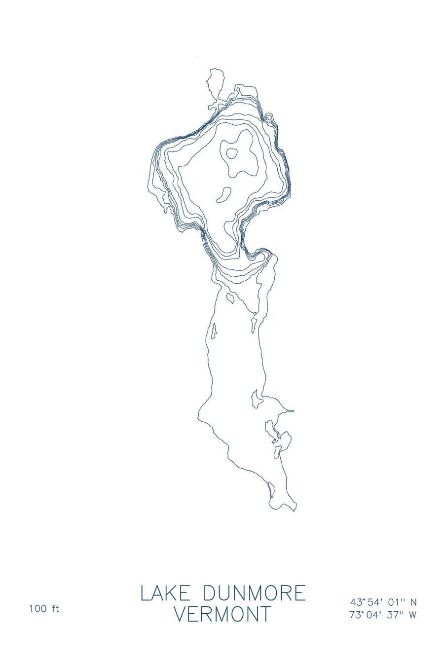 Lake Dunmore, Lake Blue colorway
