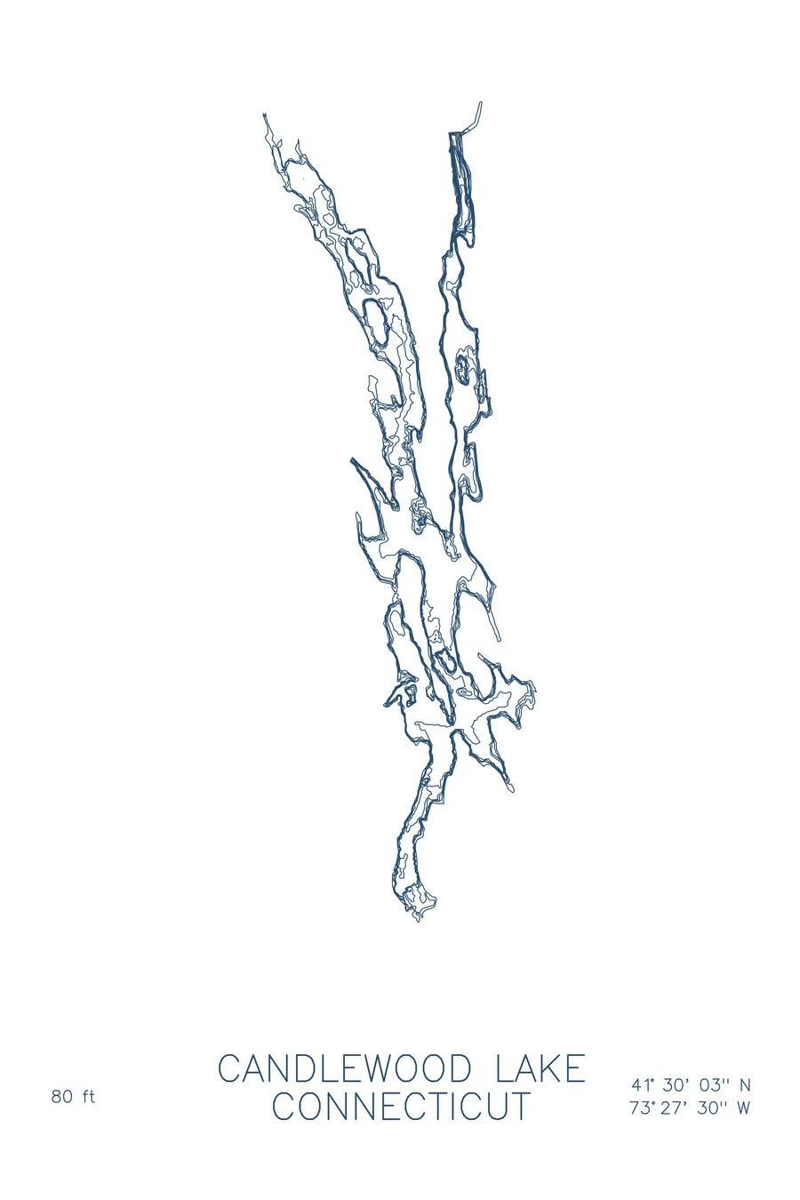 Candlewood Lake, Lake Blue colorway