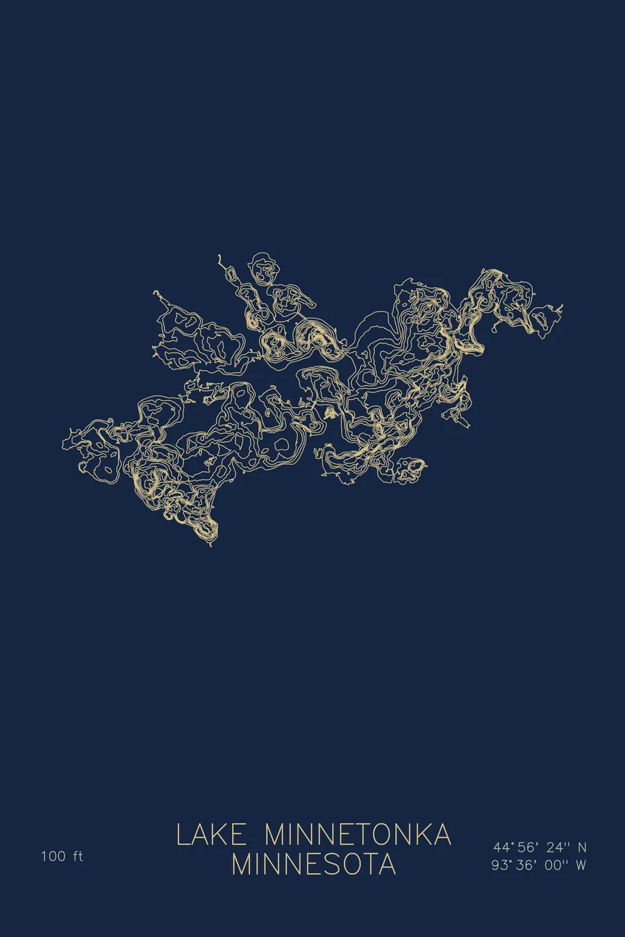 Lake Minnetonka, Navy colorway