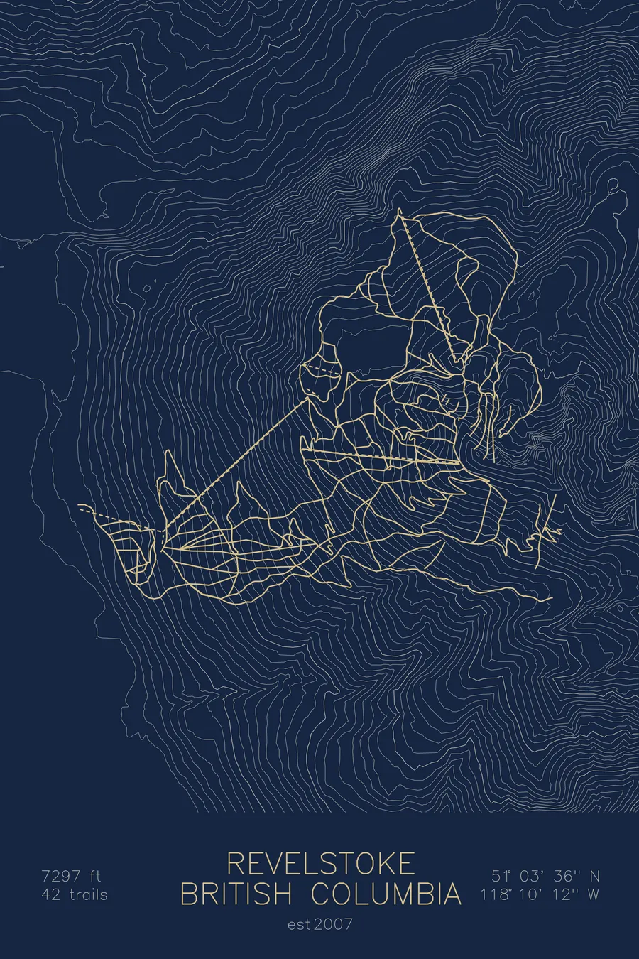 Revelstoke, Navy colorway